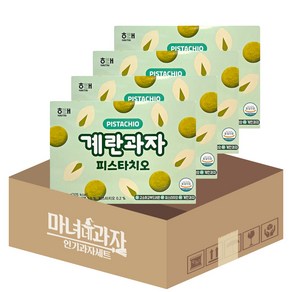 해태 계란과자 피스타치오, 70g, 4개