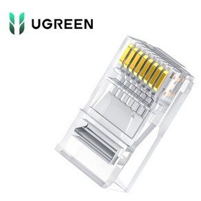 [Ugeen] 유그린 CAT.6 UTP RJ-45 플러그 U-60558 [1개], 1개