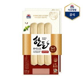 사조 대림 한돈부어스트 블랙페퍼 450g 225x2 X 1개, 단품, 2개