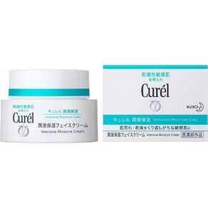 큐렐 Cuel 촉촉 윤기 보습 페이스 크림 40g, 1개