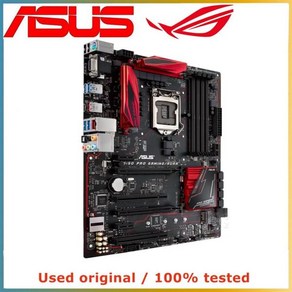 ASUS B150 PRO GAMING AURA 컴퓨터 마더보드 LGA 1151 DDR4 64G 인텔 B150 데스크탑 메인보드 SATA III P, 한개옵션0