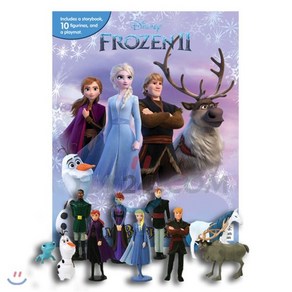 [Phidal]Disney Fozen 2 My Busy Book 디즈니 비지북 겨울왕국 2 피규어 책, Phidal