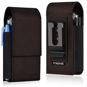 Ykooe Leatheman EDC 벨트 오거나이저 툴 홀스터 나일론 파우치와 호환되는 멀티툴 칼집 블루, 브라운, 1개, 브라운