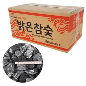 캠핑용 업소용 팬션용 바베큐 숯불 고기 구이용 베트남 비장 두번구운 참숯 7kg 숯 슻 숫 도매, 두번구운참숯(극소), 1개