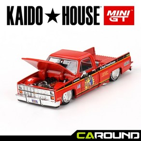 KaidoHouse x 미니지티(KHMG130) 1:64 쉐보레 실버라도 타미야 x 카이도하우스 - Clod Buste, 1개