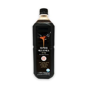 더커피 에스프레소 원액 액상 대용량커피 아메리카노 홈커피, 1000ml, 1개, 1개