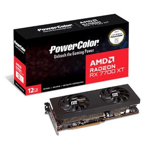 PoweColo PoweColo 라데온 RX 7700 XT D6 12GB 대원씨티에스