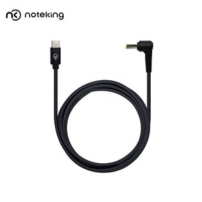 USB-C TO DC 외경 5.5 내경 3.0 삼성 노트북 65W 충전 젠더 C-9, 1개