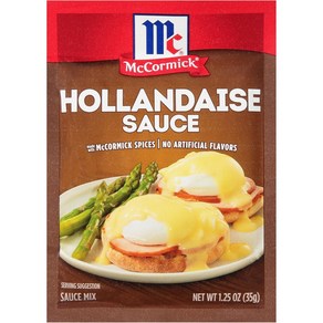 McComick Hollandaise Sauce Mix 1.25 oz McComick Hollandaise 소스 믹스 1.25oz, 35g, 1개