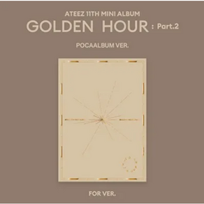 [Ateez] 에이티즈 미니11집 골든아워 파트2 포카앨범 golden hou pat.2 poca album [Fo 버전]