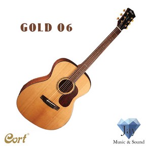 콜트 어쿠스틱기타 GOLD O6 올솔리드 CORT ACOUSTIC GUITAR, 단품, 1개