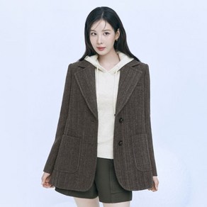 더엣지 FW NEW 울혼방 하프 코트