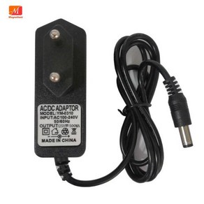 25 V 500mA 05A AC DC 전원 공급 장치 벽면 어댑터 AC 100240V 220VDC 25 V 25 V 05A 변환기 DC 55mm 25mm, 1) EU  Plug, 1) EU  Plug