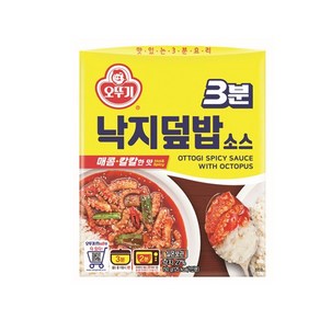 (무)오뚜기 3분낙지덮밥소스150g, 3개, 150g