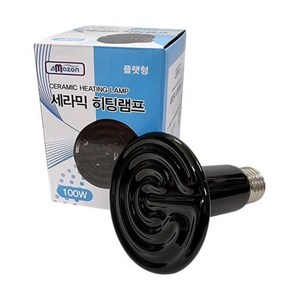 렙티쥬 세라믹 히팅램프 플랫형, 1개, 100w