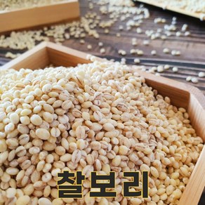 경남 밀양 24년산 국산 찰보리 1kg 찰보리쌀 보리쌀 보리밥, 1개