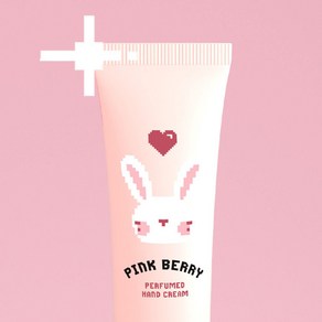[벨망] 귀염뽀짝 생딸기와 딸기우유크림을 손에 핑크베리 핸드크림 30ml, 1개, 30g