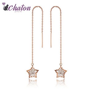 샤똥 Chaton 14K 슈팅스타 귀걸이 M-824