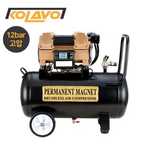 콜라보 콤프레샤 유선타입 KOLAVO DC991 4HP 4마력 저소음 오일리스 중고압 12ba 타입 콤프월드, 1개