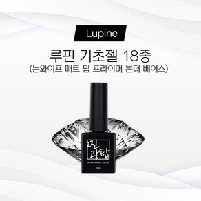 루핀 기초젤 18종 (논와이프 매트 탑 프라이머 본더 베이스 등), 찐광퍼펙트탑젤 10ml, 10ml, 1개