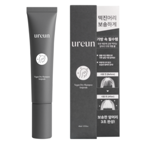 유아른 비건 드라이 샴푸 앰플, 40ml, 1개
