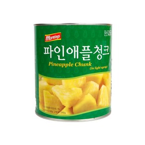 모닝스 파인애플 청크 3kg, 1개