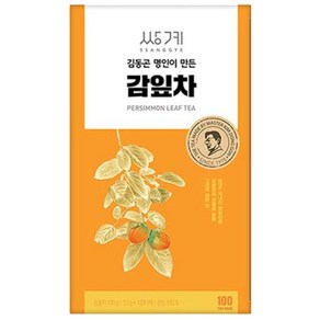 쌍계명차 쌍계 감잎차 100입