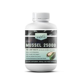 유비바이오 초록입홍합 25000mg 360캡슐 (1017), 360정, 1개