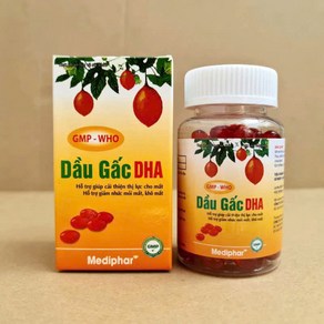 게욱 걱 오일 GAC OIL - Dau Gac DHA, 4개, 100정