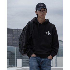 캘빈클라인 진 CALVIN KLEIN JEANS 남녀공용 릴렉스핏 모노그램 로고 후디 J327360 BEH J327360BEH 235455