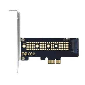 M.2 NVME SSD에 대한 PCIE에서 M2 어댑터에서 PCIE3.0 X16 Expess의 PCI 용 라이저 카드 3.0 X4 / X1 2230 2242 2260 2280, PCI EX1 인터페이스, 1개