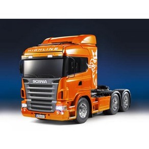 타미야 RC카 Scania R620 FO MetalOange Fin [23689], 1개