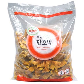 스팀 단호박 (탈피) 2kg [아이스박스 포장], 3개