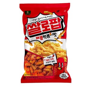 [농협] 쌀로팝 매콤떡볶이맛, 155g, 1개