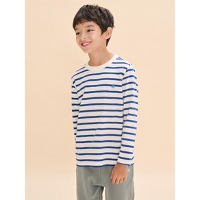 [매장정품] 빈폴 BEANPOLE 키즈 [Es센티 센티 SENTI al] 스트라이프 티셔츠 화이트 BI4741UE31