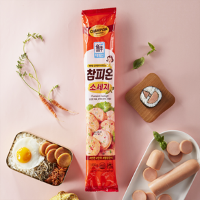 사조대림 추억의 분홍 소세지 참피온 1kgX1개, 1kg, 1개