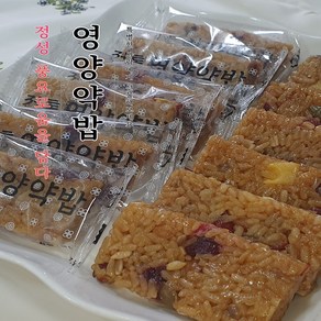 떡통령/영양약밥 40g-30입-1.2kg (2박스 2.4kg) 개별포장 착한가격 선물용 깔끔포장 간식 대용, 60개, 40g