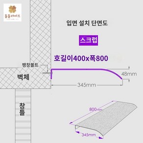 어닝 투명 비가림 컨테이너 설치 빗물막이 가림막 캐노피 아크릴 고정 차양, 400x800 스크럽(입면설치), 1개