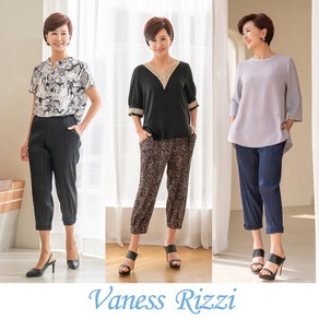 [Vaness Rizzi] 바네사리찌 여성 차밍 플리츠 팬츠 3종