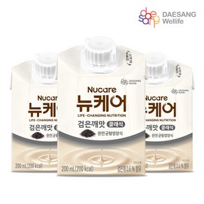 뉴케어 검은깨맛 classic 200ml 30팩 x 2, 뉴케어 고소한검은깨맛(슬림형) 200ml x 60팩, 60개