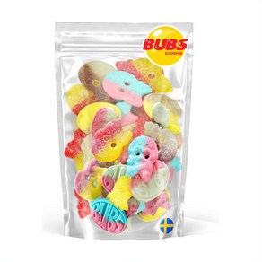 바잉모두 스웨디시 스웨덴 젤리 BUBS MIX 캔디 법스 믹스, 1개, 500g