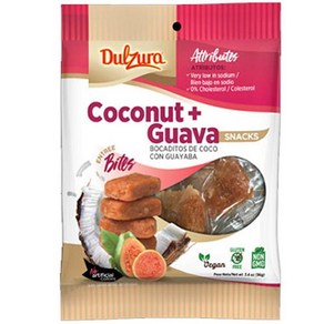 Dulzura Borincana Coconut-Guava Snacks Net.Wt 3.4 oz Dulzura Borincana 코코넛 구아바 스낵 Net.Wt 3.4 oz