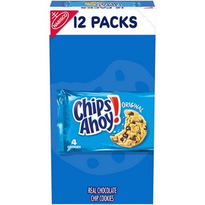 미국 나비스코 칩스 아호이 미니 초콜렛칩 쿠키 12개입x28g CHIPS AHOY! Mini Chocolate Chip Cookies, 28g, 12개