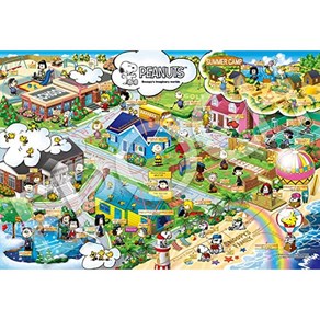 EPOCH 300 피스 직소 퍼즐 Snoopy Imaginay Wold (26 x 38cm), 1피스, 상품명참조, 1개