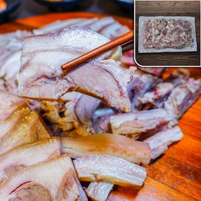 모두의국밥 머릿고기 슬라이스 1kg 순대국밥 재료 돼지국밥 삶은머리 간편국밥용 밀키트, 1개