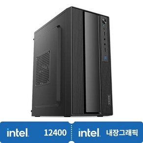 [컴퓨존] 조립PC 아이웍스3-3027 (12400/8GB RAM/내장그래픽/256GB NVMe SSD)