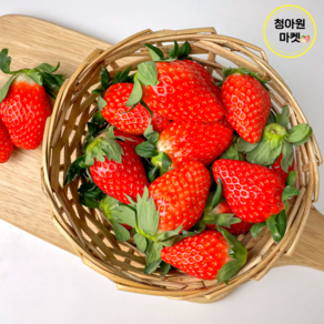 청아원 고당도 킹스베리 대왕딸기 설향 딸기 1개, (특) 킹스베리 딸기 400g