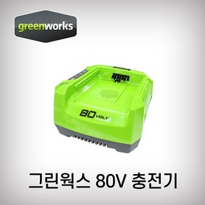 그린웍스 충전기 80v 급속 리튬이온, 1개