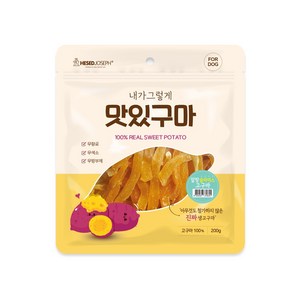 CY요셉트레이딩 내가 그렇게 맛있구마 강아지 간식 말랑 스틱 200g