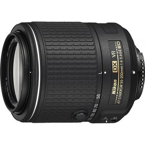 니콘 55-200mm f4-5.6G ED 오토 포커스-S DX 니코르 줌 렌즈 - 화이트 박스신규